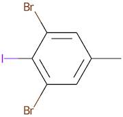 1,3-dibromo-2-iodo-5-methylbenzene