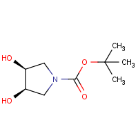 (3R,4S)-tert-Butyl 3,4-dihydroxypyrrolidine-1-carboxylate