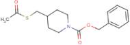 Benzyl 4-((acetylthio)methyl)piperidine-1-carboxylate