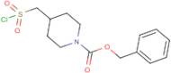 Benzyl 4-((chlorosulfonyl)methyl)piperidine-1-carboxylate