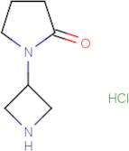 1-(Azetidin-3-yl)pyrrolidin-2-one hydrochloride