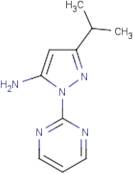 3-(Propan-2-yl)-1-(pyrimidin-2-yl)-1H-pyrazol-5-amine