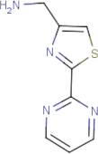 [2-(Pyrimidin-2-yl)-1,3-thiazol-4-yl]methanamine