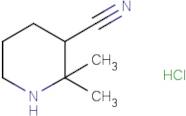 2,2-Dimethylpiperidine-3-carbonitrile hydrochloride