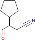 3-Cyclopentyl-4-oxobutanenitrile