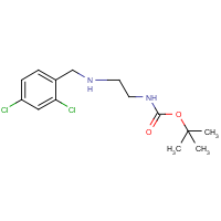 tert-Butyl (2-((2,4-dichlorobenzyl)amino)ethyl)carbamate