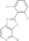 4-Bromo-2-(2,6-dichlorophenyl)oxazolo[5,4-c]pyridine