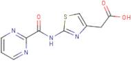 {2-[(Pyrimidin-2-ylcarbonyl)amino]-1,3-thiazol-4-yl}acetic acid