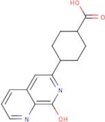 4-(8-Hydroxy-1,7-naphthyridin-6-yl)cyclohexanecarboxylic acid