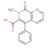 7-Methyl-8-oxo-5-phenyl-7,8-dihydro-1,7-naphthyridine-6-carboxylic acid