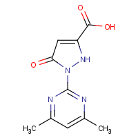 1-(4,6-Dimethylpyrimidin-2-yl)-5-oxo-2,5-dihydro-1H-pyrazole-3-carboxylic acid