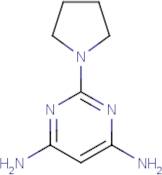 2-Pyrrolidin-1-ylpyrimidine-4,6-diamine