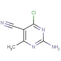 2-Amino-4-chloro-6-methylpyrimidine-5-carbonitrile