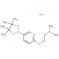 6-[2-(Dimethylamino)ethoxy]pyridine-3-boronic acid, pinacol ester hydrochloride