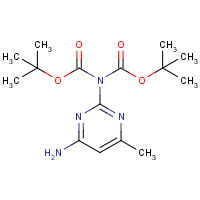 Di-tert-butyl (4-amino-6-methylpyrimidin-2-yl)carbamate