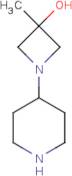 3-Methyl-1-(piperidin-4-yl)azetidin-3-ol