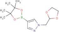 1-((1,3-Dioxolan-2-yl)methyl)-4-(4,4,5,5-tetramethyl-1,3,2-dioxaborolan-2-yl)-1H-pyrazole