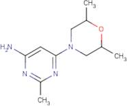 6-(2,6-Dimethylmorpholino)-2-methylpyrimidin-4-amine