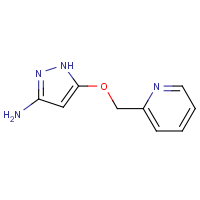 5-(Pyridin-2-ylmethoxy)-1H-pyrazol-3-amine