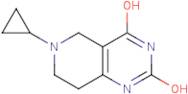 6-Cyclopropyl-5,6,7,8-tetrahydropyrido[4,3-d]pyrimidine-2,4-diol