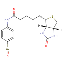 N-(4-Arsorylphenyl)-5-((3aS,4S,6aR)-2-oxohexahydro-1H-thieno[3,4-d]imidazol-4-yl)pentanamide