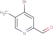 4-Bromo-5-methylpicolinaldehyde