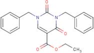 Ethyl 1,3-dibenzyl-2,4-dioxo-1,2,3,4-tetrahydropyrimidine-5-carboxylate