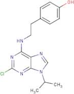 4-(2-((2-Chloro-9-isopropyl-9H-purin-6-yl)amino)ethyl)phenol