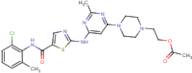 2-(4-(6-((5-((2-Chloro-6-methylphenyl)carbamoyl)thiazol-2-yl)amino)-2-methylpyrimidin-4-yl)piperazin-1-yl)ethyl acetate