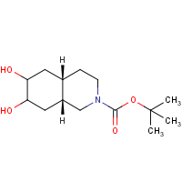 (4aS,8aR)-tert-Butyl 6,7-dihydroxyoctahydroisoquinoline-2(1H)-carboxylate