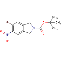 tert-Butyl 5-bromo-6-nitroisoindoline-2-carboxylate