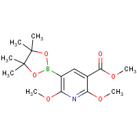 Methyl 2,6-dimethoxy-5-(4,4,5,5-tetramethyl-1,3,2-dioxaborolan-2-yl)nicotinate