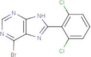 6-Bromo-8-(2,6-dichlorophenyl)-9H-purine