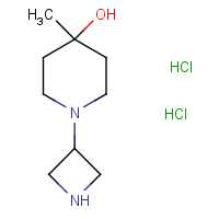 1-(Azetidin-3-yl)-4-methylpiperidin-4-ol dihydrochloride