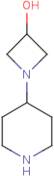 1-(Piperidin-4-yl)azetidin-3-ol