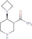 (3R,4R)-4-(Azetidin-1-yl)piperidine-3-carboxamide