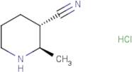 (2R,3S)-2-Methylpiperidine-3-carbonitrile hydrochloride