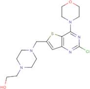 2-(4-((2-Chloro-4-morpholinothieno[3,2-d]pyrimidin-6-yl)methyl)piperazin-1-yl)ethanol
