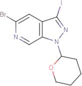 5-Bromo-3-iodo-1-(tetrahydro-2H-pyran-2-yl)-1H-pyrazolo[3,4-c]pyridine