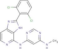 N4-(2-(2,6-Dichlorophenyl)-3H-imidazo[4,5-c]pyridin-4-yl)-N6-methylpyrimidine-4,6-diamine