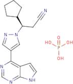 (R)-3-(4-(7H-Pyrrolo[2,3-d]pyrimidin-4-yl)-1H-pyrazol-1-yl)-3-cyclopentylpropanenitrile phosphate