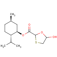 (1R,2S,5R)-2-Isopropyl-5-methylcyclohexyl 5-hydroxy-1,3-oxathiolane-2-carboxylate