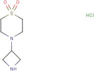4-(Azetidin-3-yl)thiomorpholine 1,1-dioxide hydrochloride