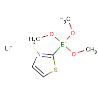 Lithium trimethoxy(thiazol-2-yl)borate