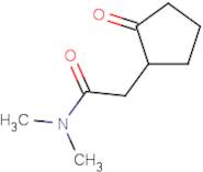 N,N-Dimethyl-2-(2-oxocyclopentyl)acetamide