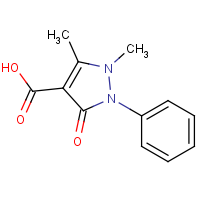 1,5-Dimethyl-3-oxo-2-phenyl-2,3-dihydro-1H-pyrazole-4-carboxylic acid