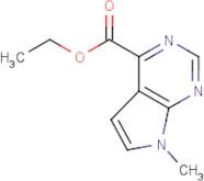 Ethyl 7-methyl-7H-pyrrolo[2,3-d]pyrimidine-4-carboxylate