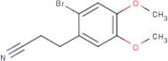 3-(2-Bromo-4,5-dimethoxyphenyl)propanenitrile
