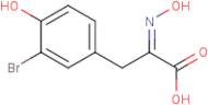 3-(3-Bromo-4-hydroxyphenyl)-2-(hydroxyimino)propanoic acid