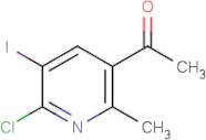 1-(6-Chloro-5-iodo-2-methylpyridin-3-yl)ethan-1-one